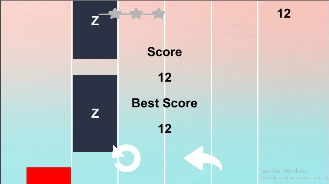 Ariana Grande - break up with your girlfriend, i'm bored - Piano Tiles Pc (itch) - кадр 2
