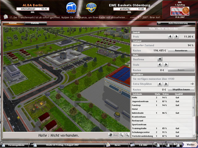 DSF Basketballmanager 2008 - кадр 5