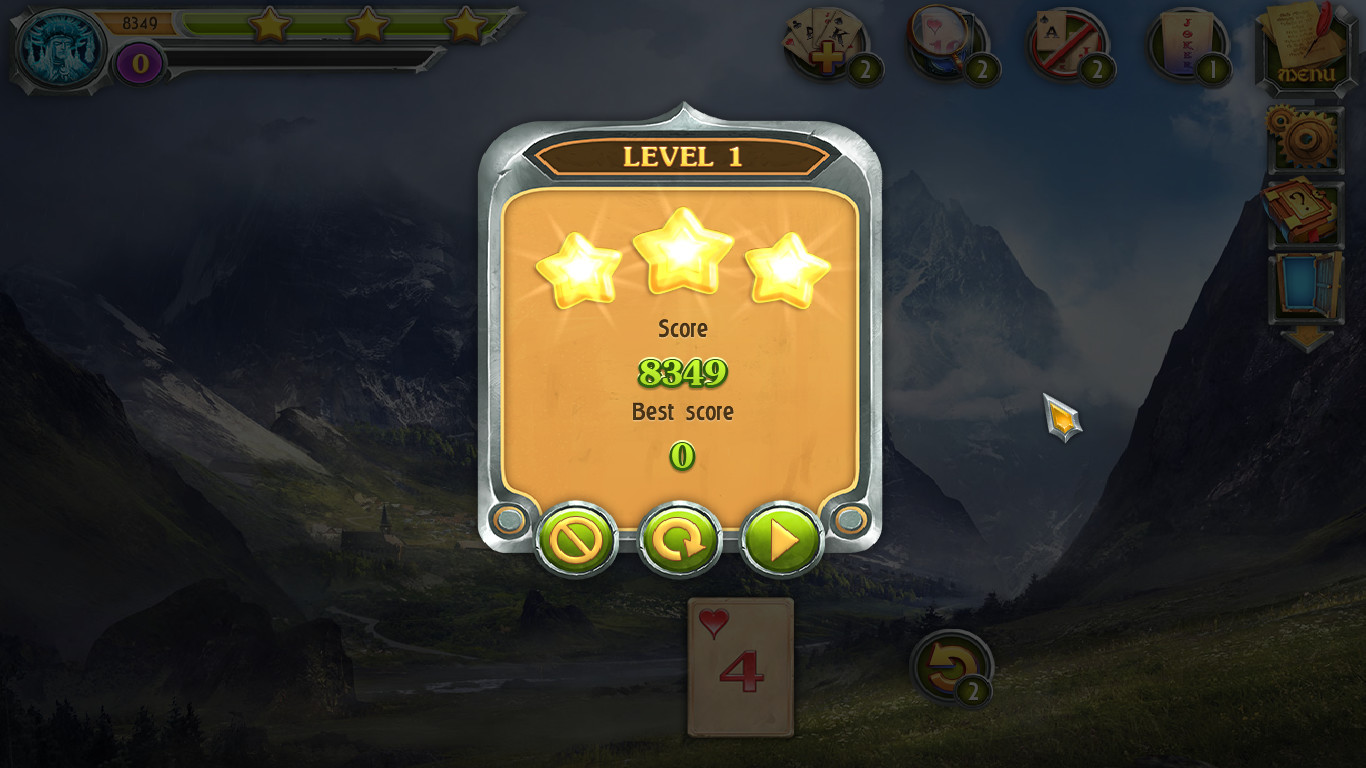 Mystic Journey: Tri Peaks Solitaire - кадр 11