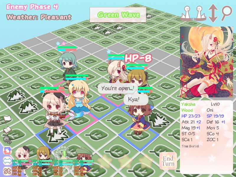 Moekuri: Adorable + Tactical SRPG - кадр 6