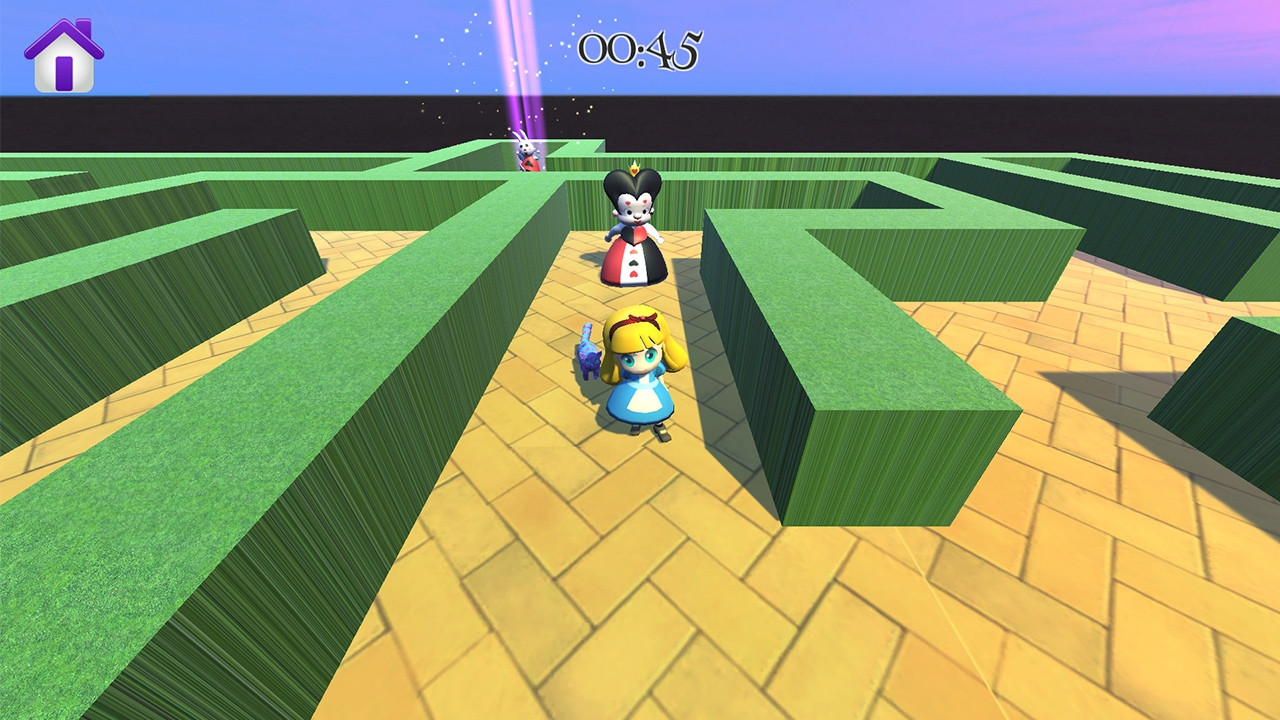 Alice in Wonderland - 3D Labyrinth Game - кадр 3