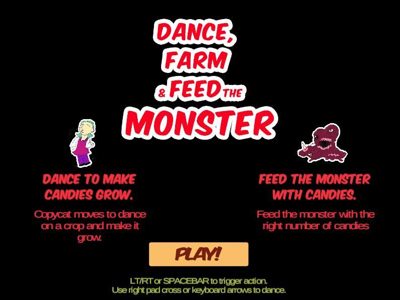 Dance, Farm & Feed the Monster (itch) - кадр 1