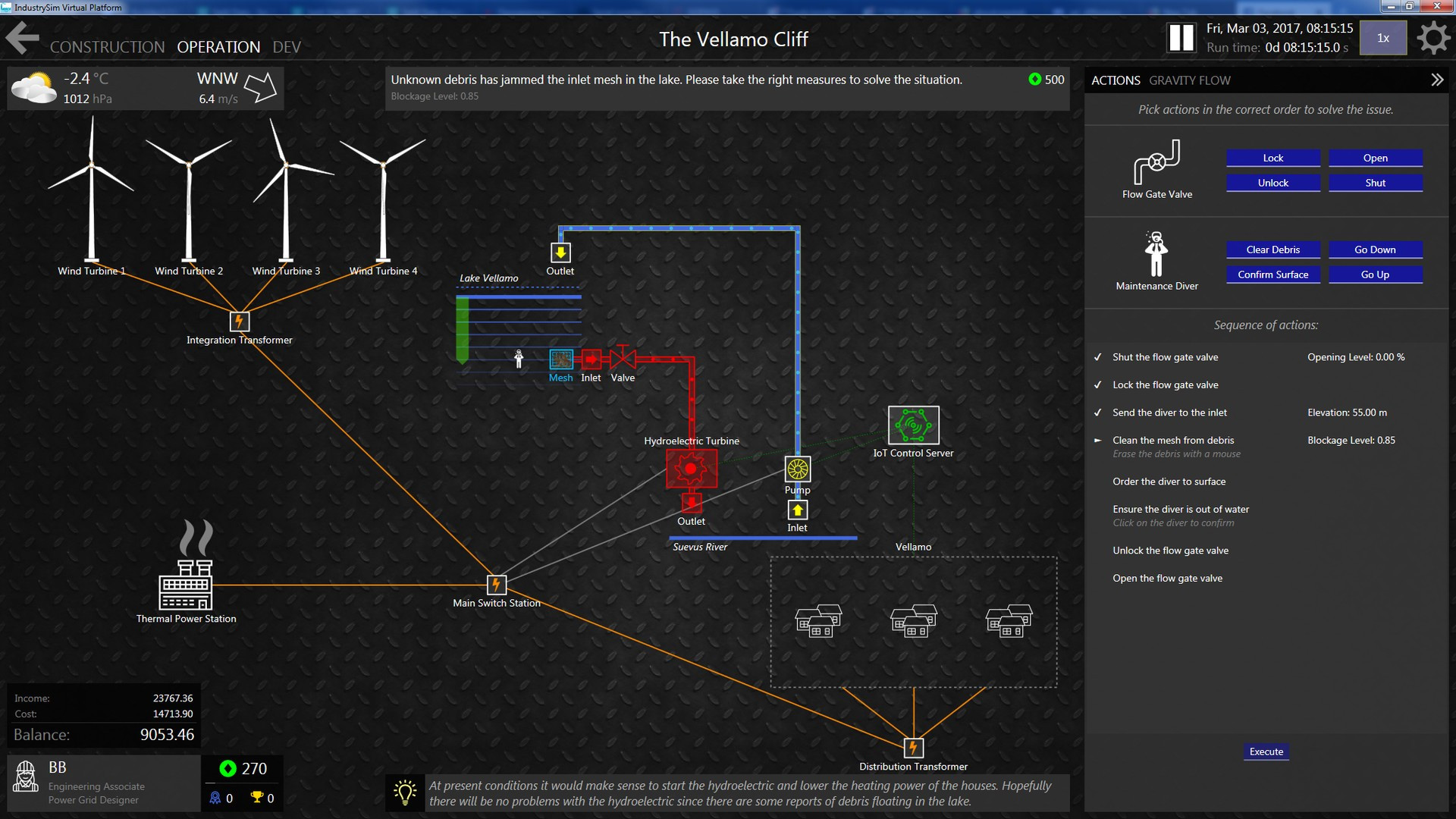 IndustrySim Virtual Platform - кадр 5