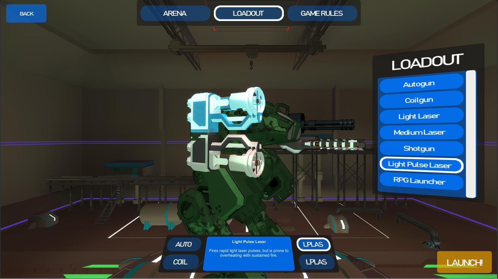 Red Hot Robot Ultrarena (itch) - кадр 2