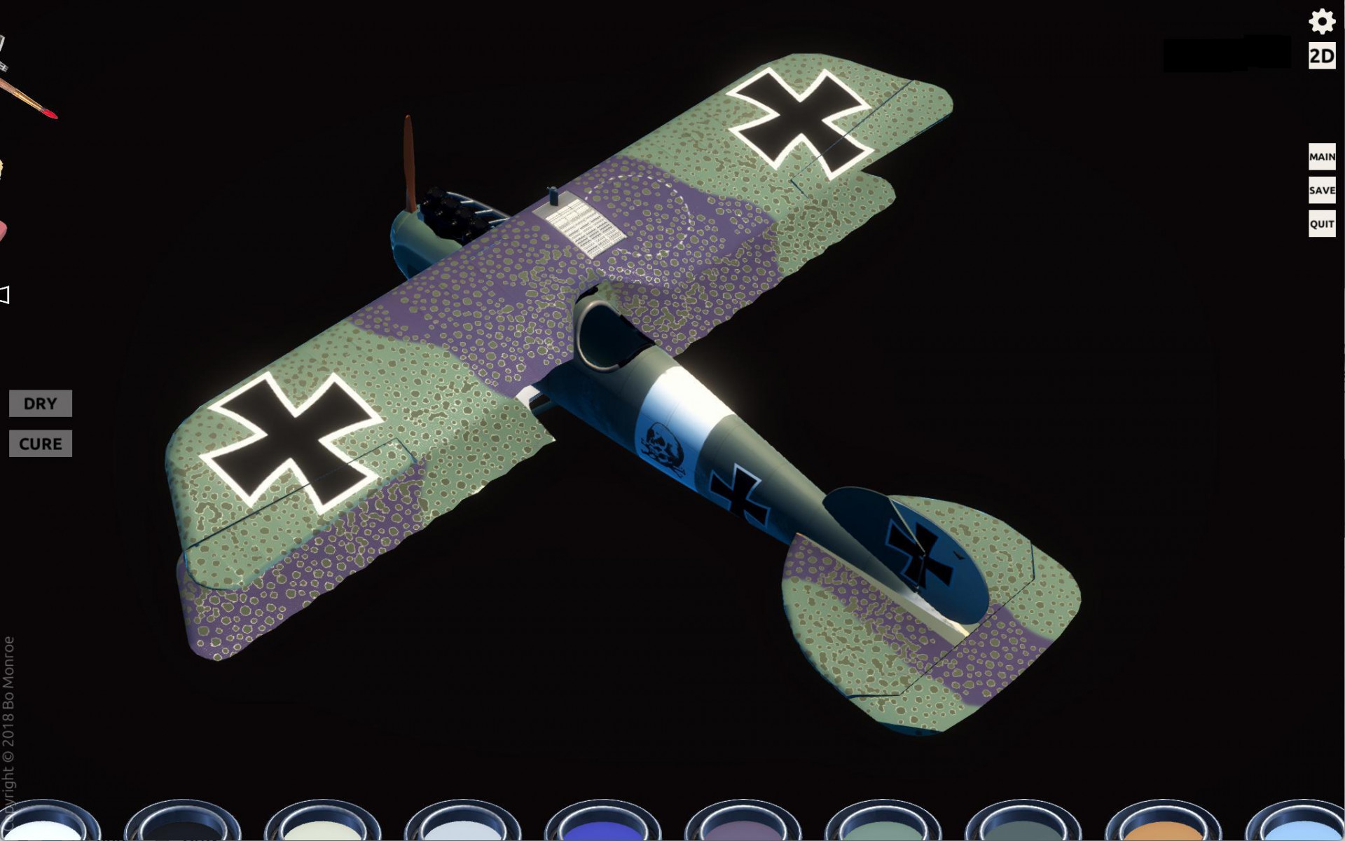 Aircraft in Pixels 2 | Albatros D.V (itch) - кадр 5