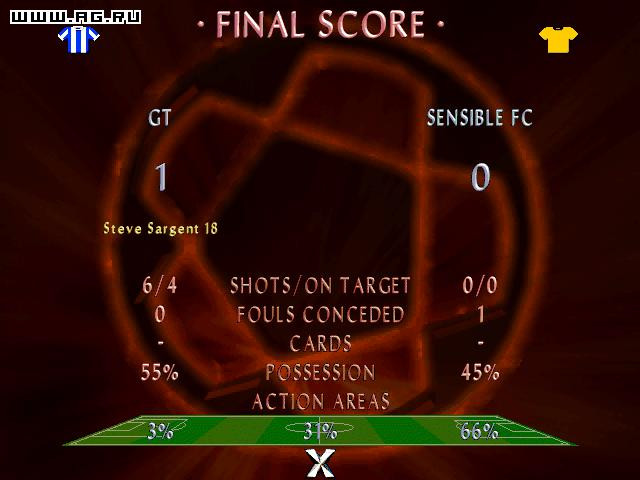 Sensible Soccer '98 - кадр 4