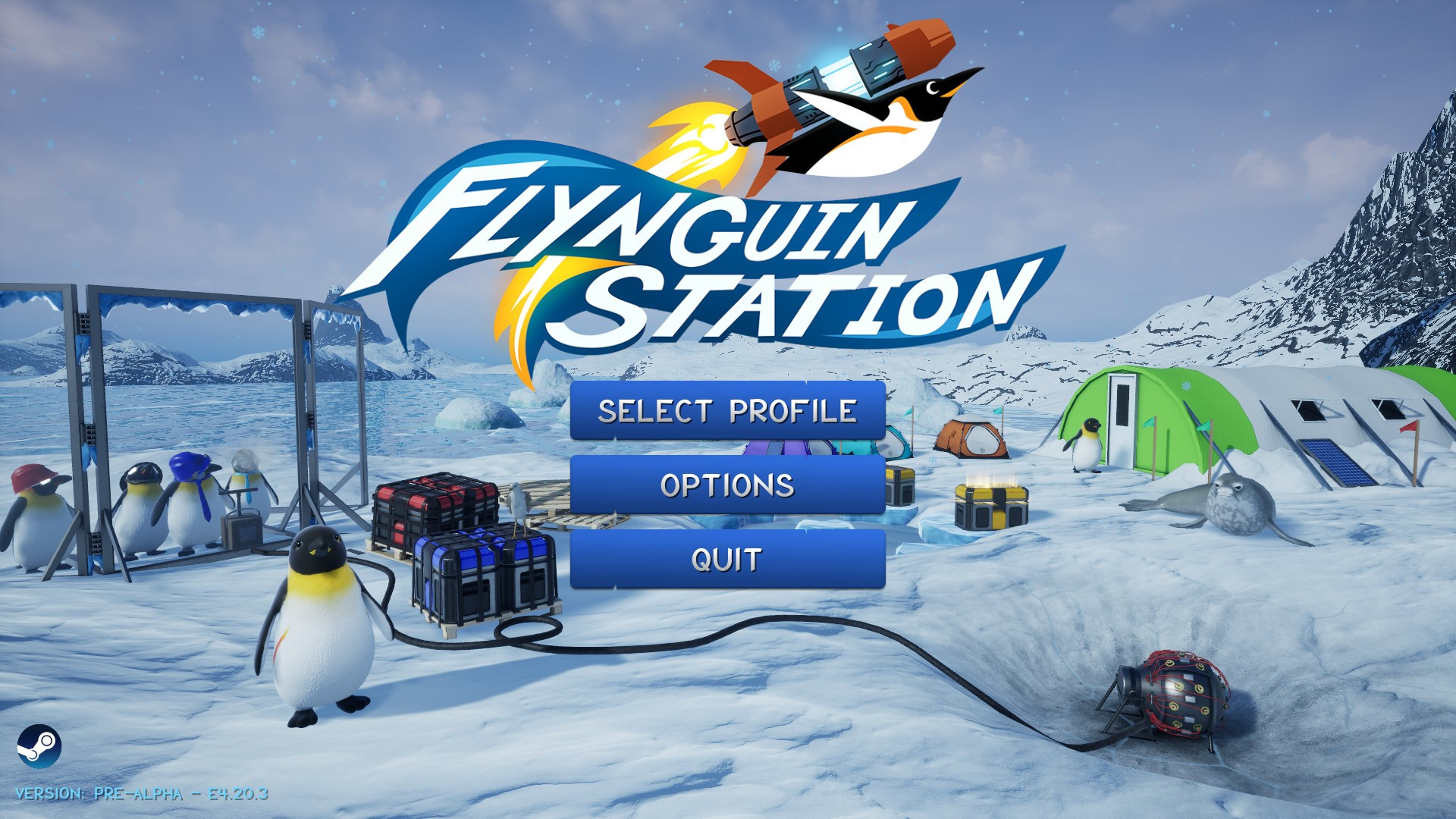 Flynguin Station - обзоры и оценки игры, даты выхода DLC, трейлеры, описание