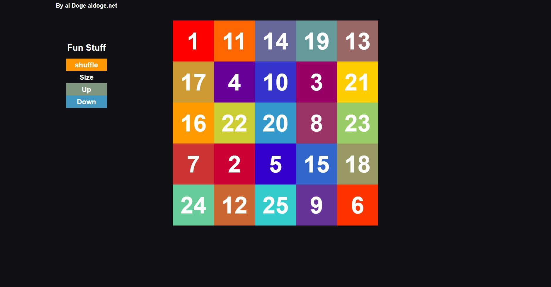Loopover.js (itch) - кадр 1