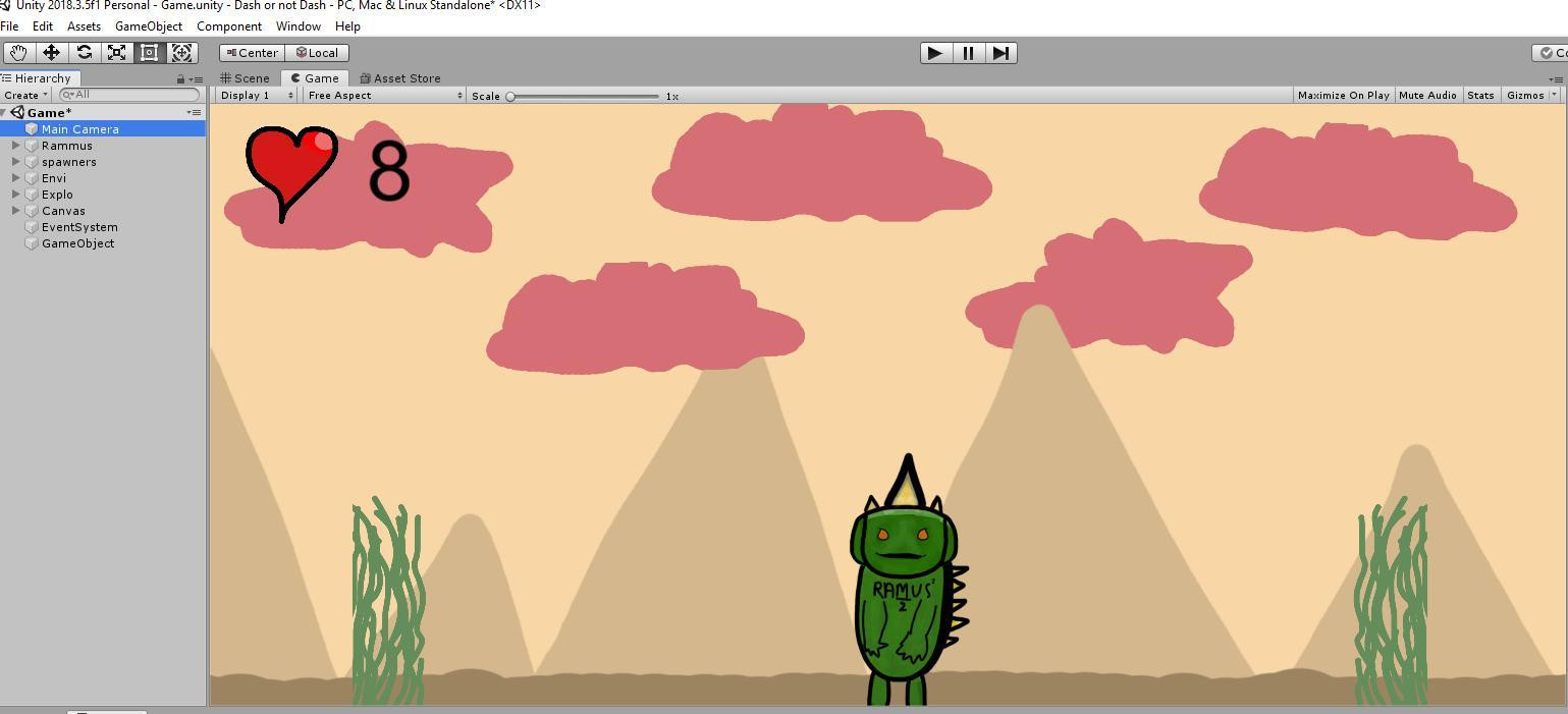 Rammus simple arcade game (First Game) (itch) - кадр 3