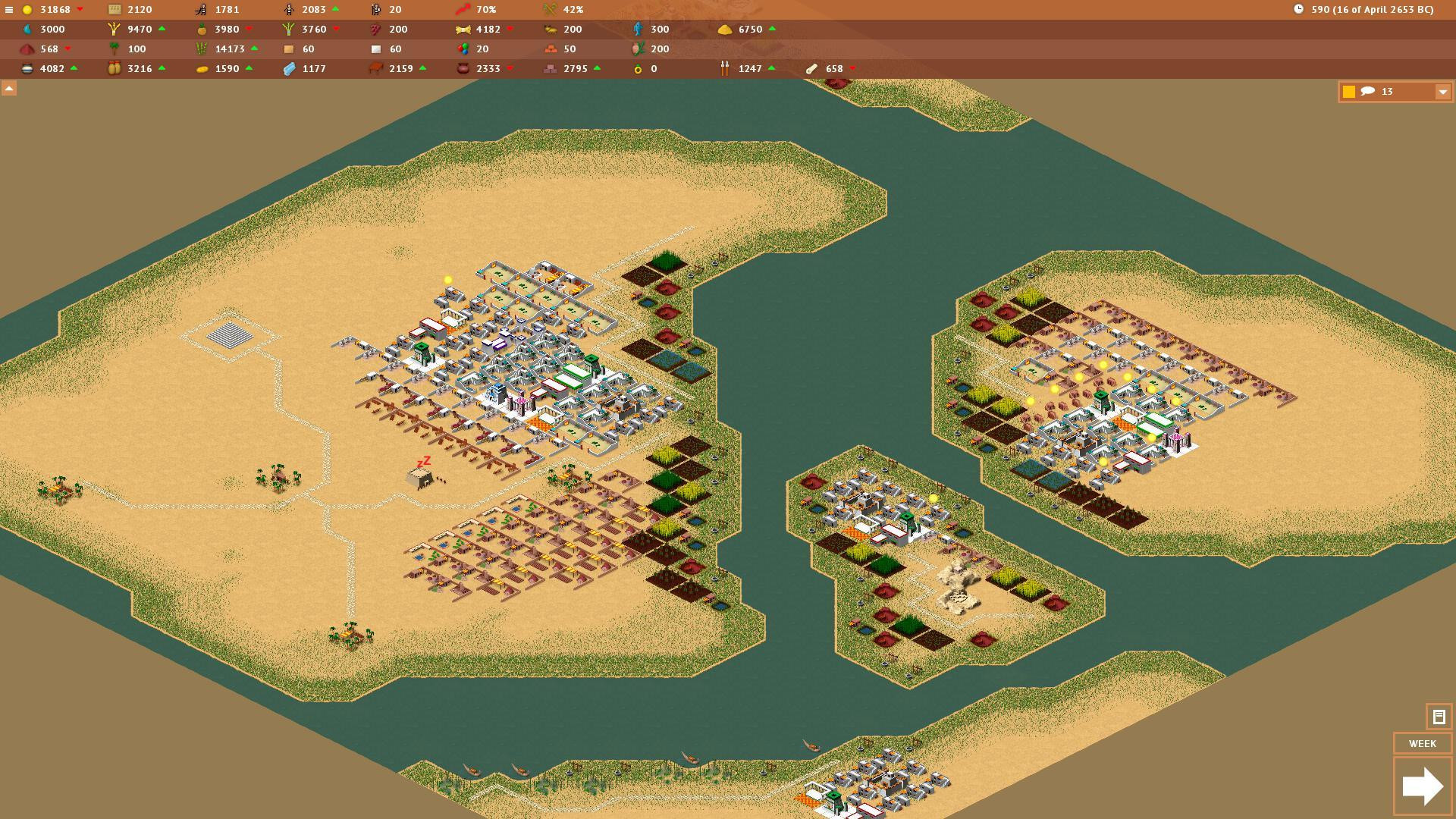 Turn-Based Kingdom: Ancient Egypt (itch) - кадр 5