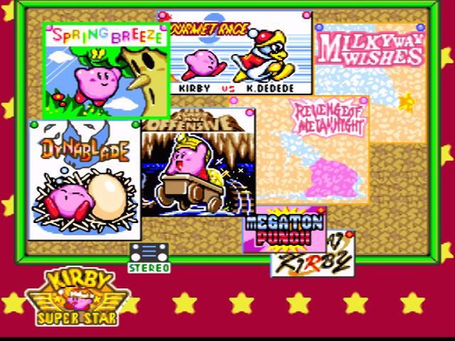 Kirby Super Star (1996) - кадр 4