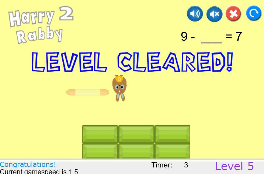 HarryRabby 2 Elementary Math - Missing Subtrahends (itch) - кадр 3