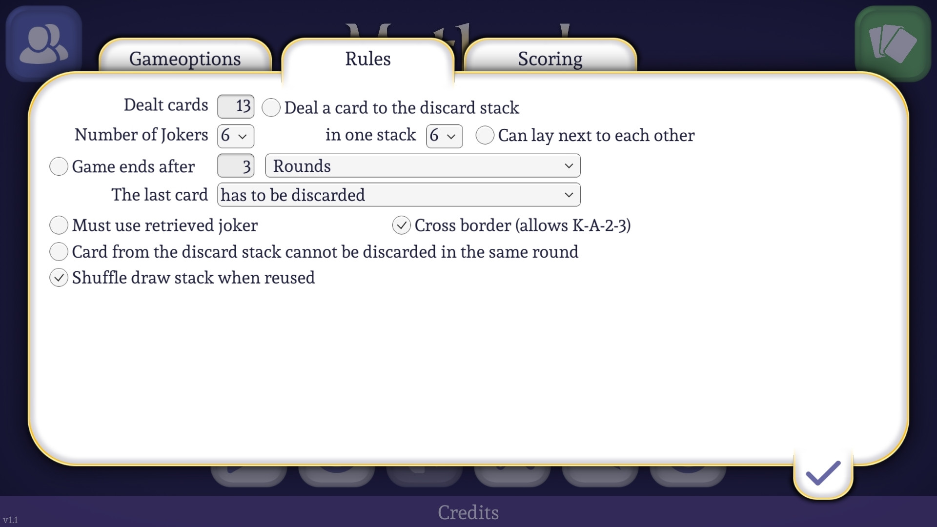 Mother's Rummy (itch) - кадр 4