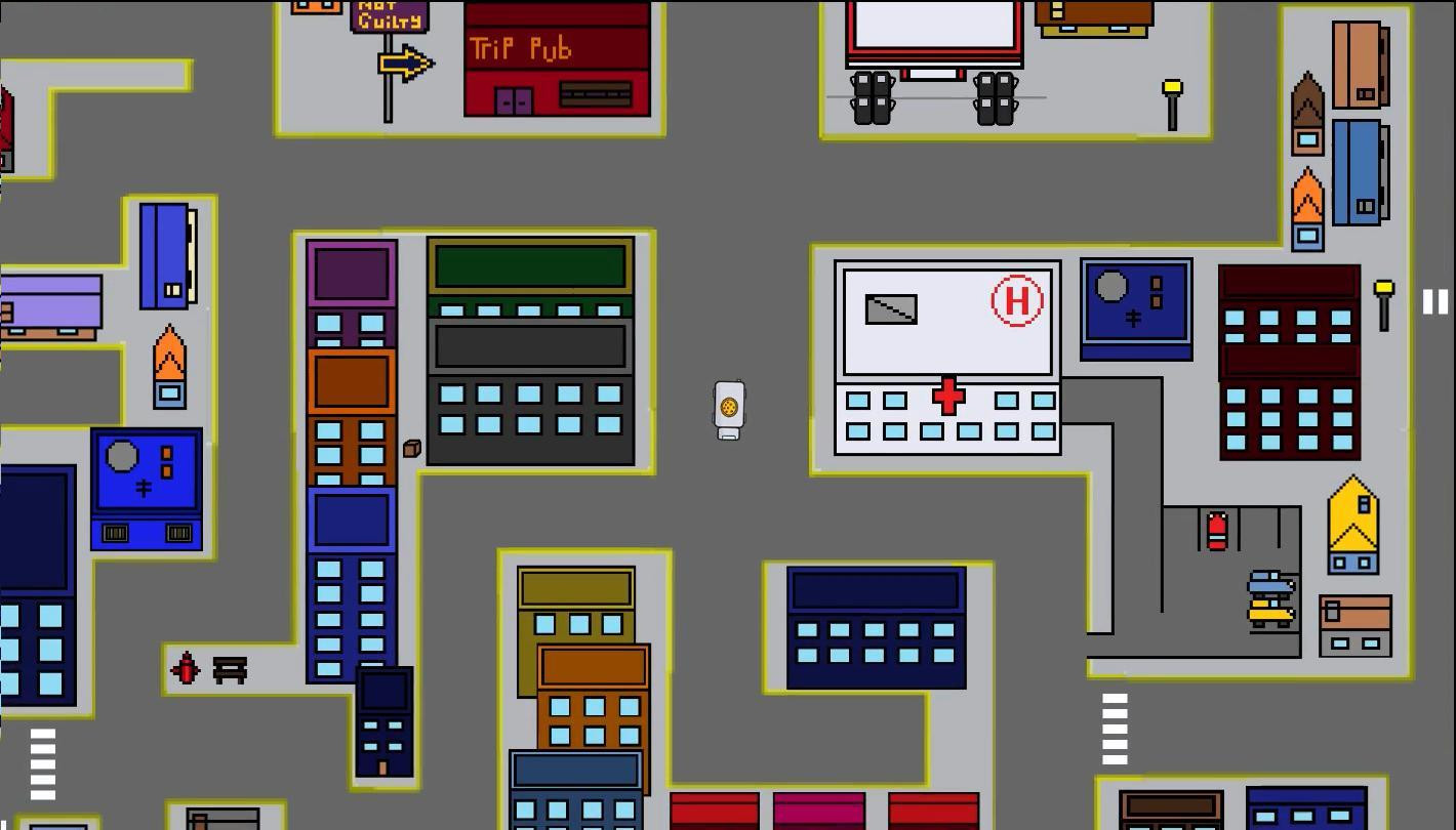 Grand Theft Pizza Delivery (itch) - кадр 2