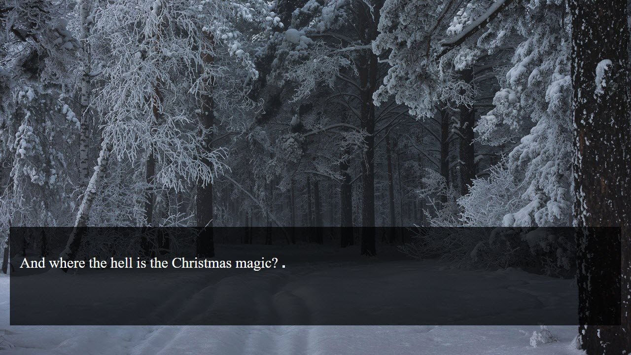 Christmas Tale - Visual Novel - кадр 4