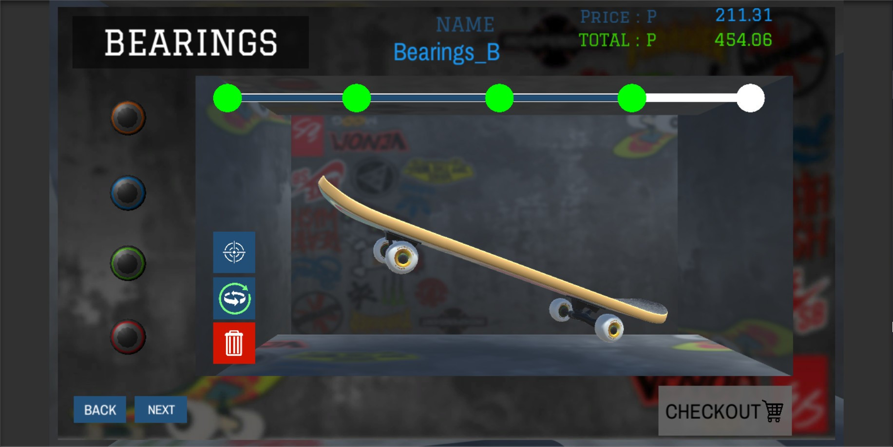 Skateboard Customization - 2018 (itch) - кадр 5