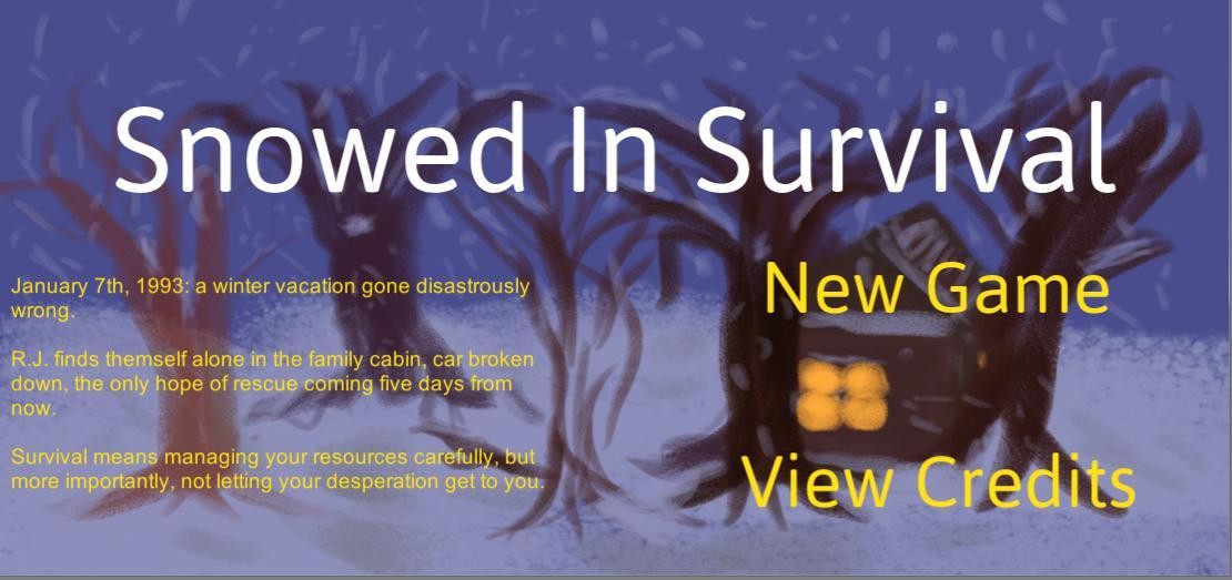 S2019 Group 13 - Snowed in Survival (itch) - кадр 3
