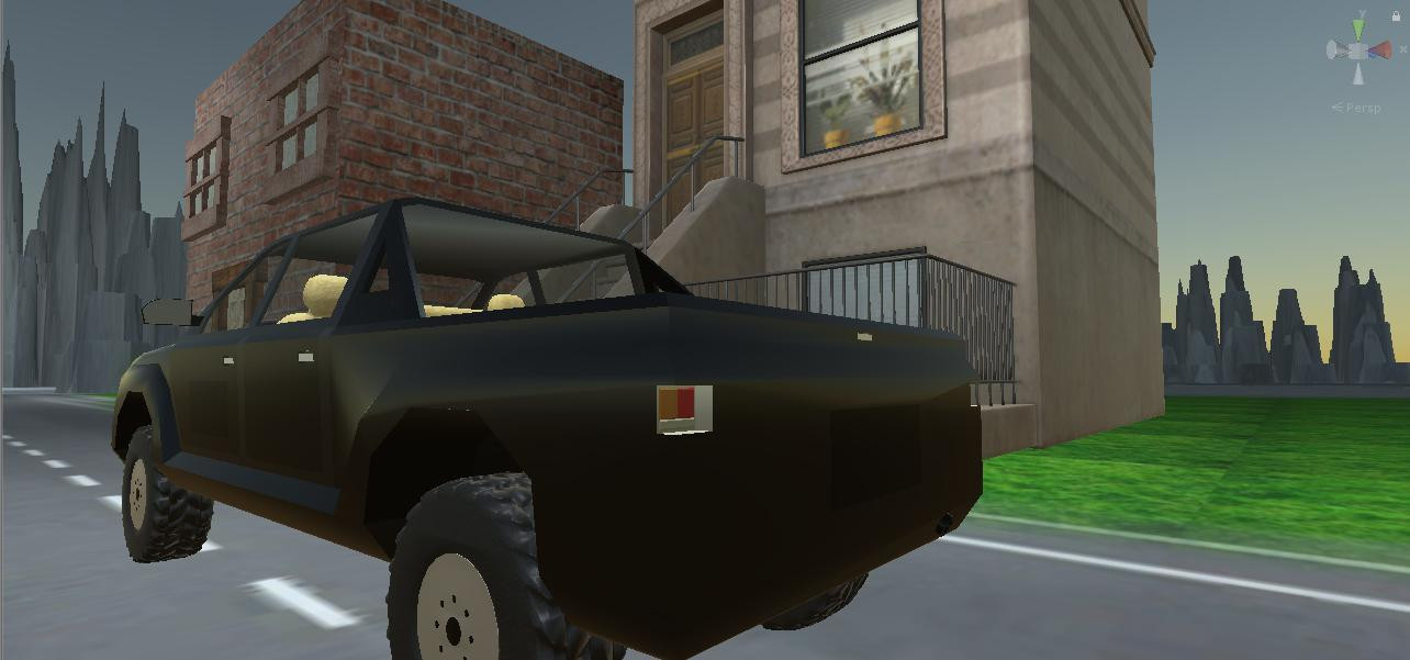 Car Driving Simulation (itch) - кадр 4
