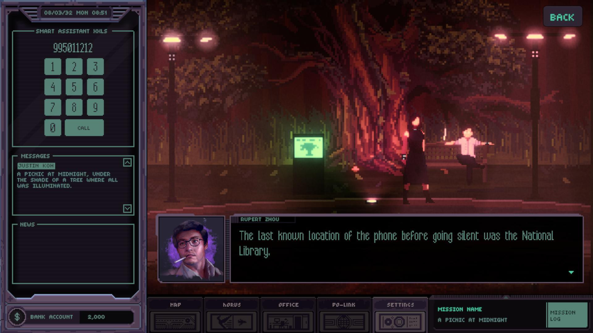 Chinatown Detective Agency: Alpha Demo (itch) - кадр 5