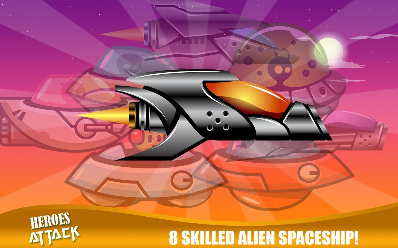Heroes Attack: Alien Shooter (itch) - кадр 4