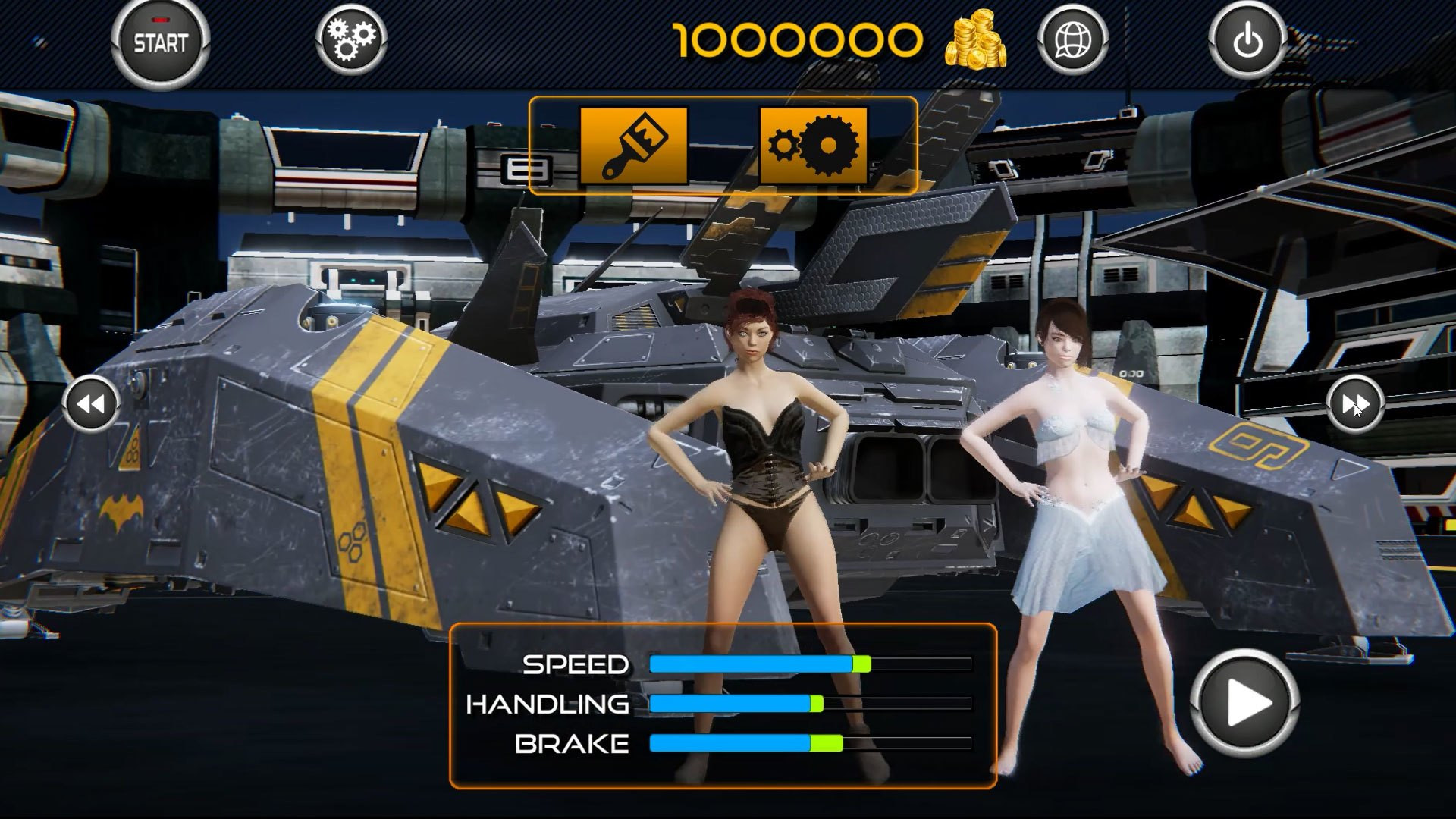 Sci-fi sexy racer - кадр 10