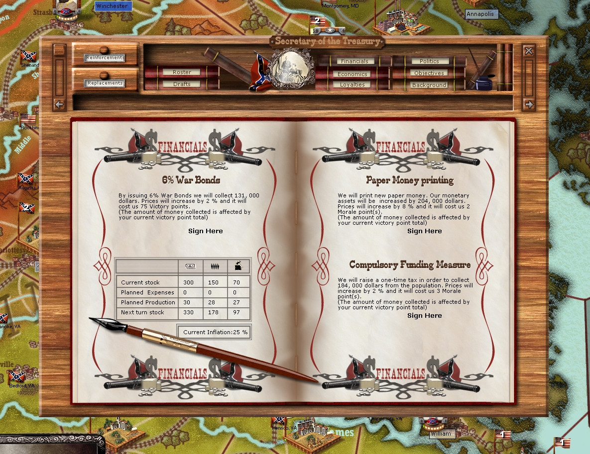 AGEOD's American Civil War: 1861-1865 - The Blue and the Gray - кадр 7