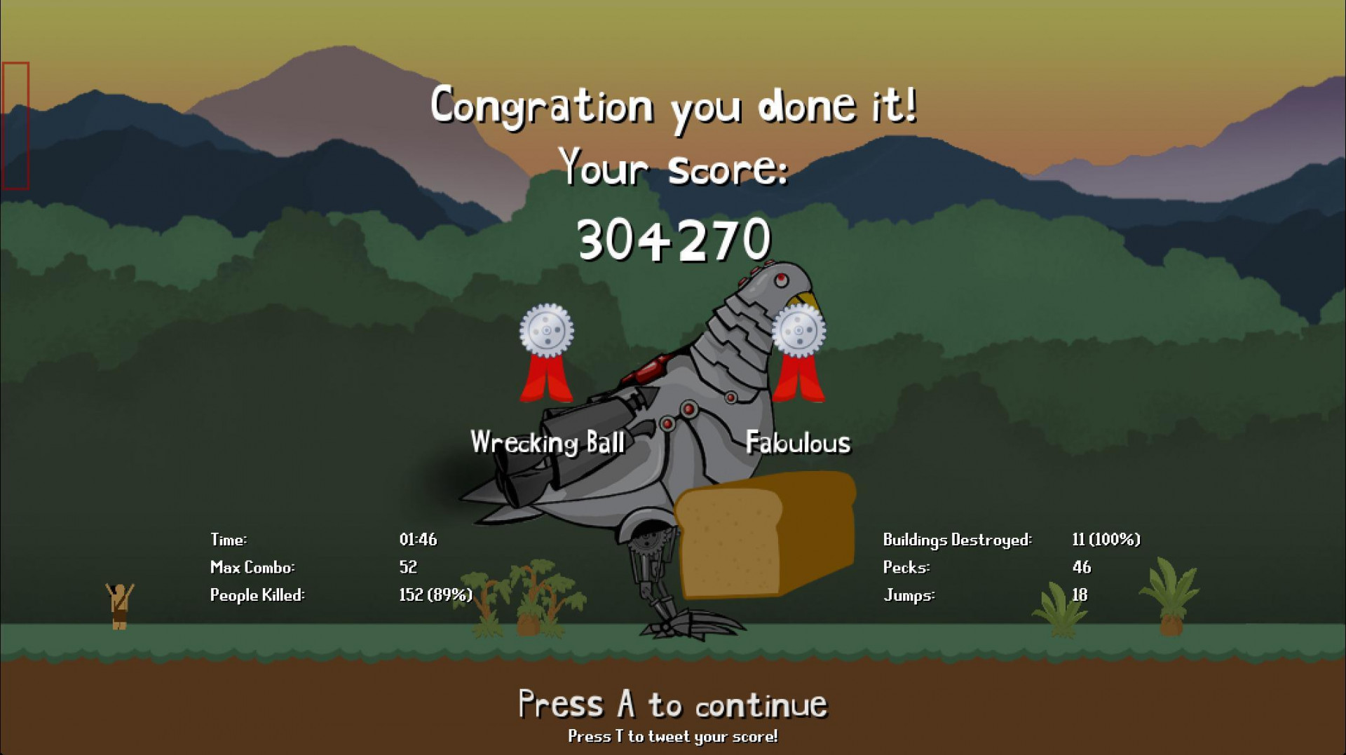 FOWL PLAY: ATTACK OF THE ROBOT PIGEON (itch) - кадр 3