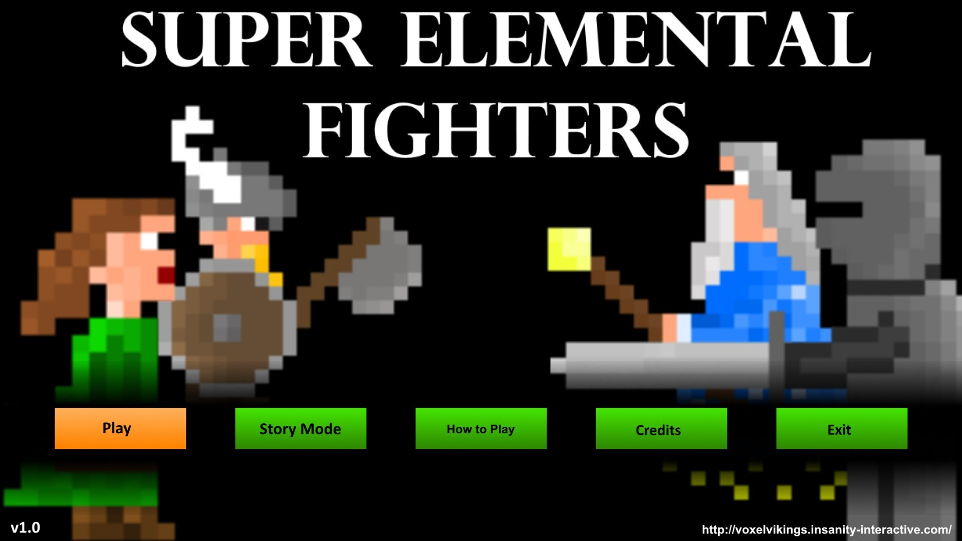 Super Elemental Fighters (itch) - кадр 3