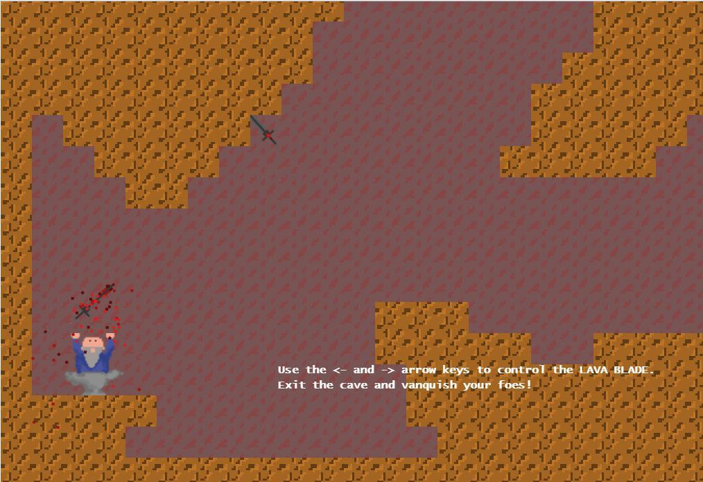 The Legend of the LAVA BLADE (itch) - кадр 2