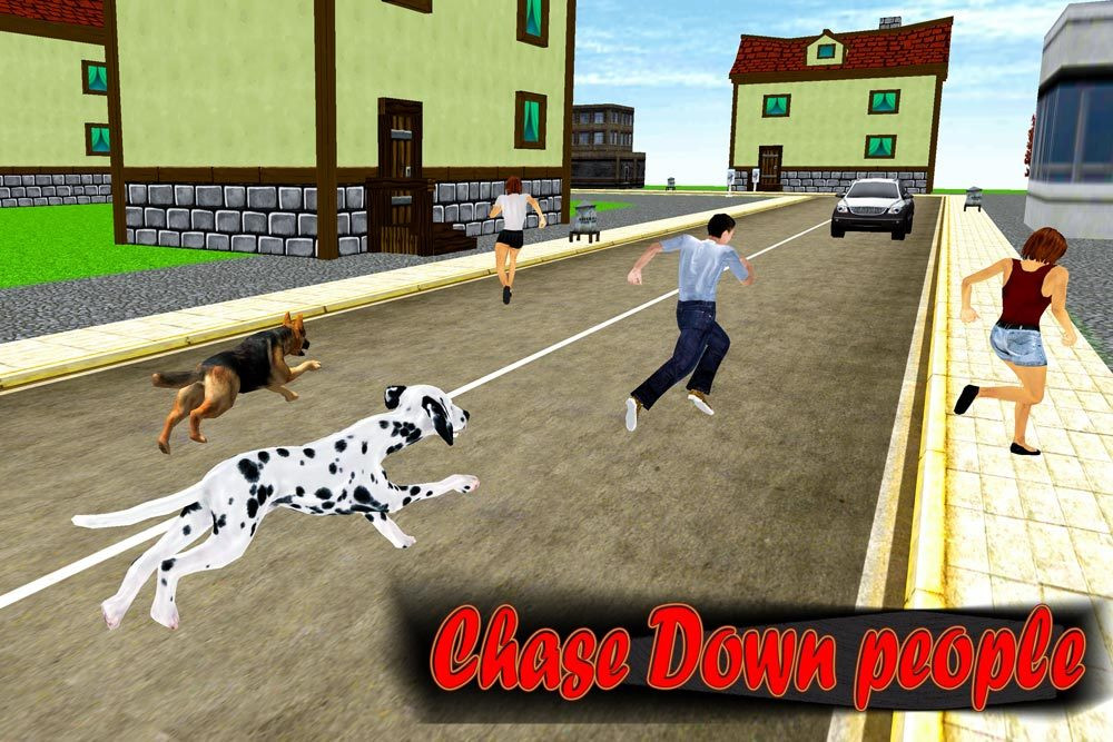 Angry Dog City Attack Sim (itch) - кадр 2