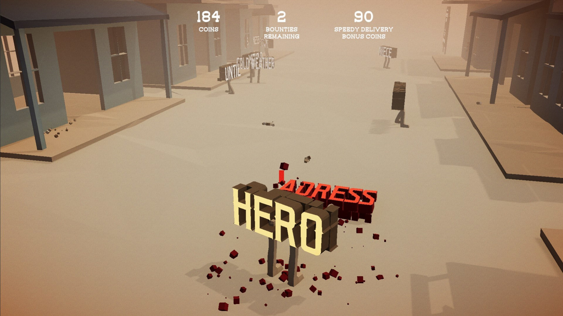 Tumbleweed Typo Hunter (itch) - кадр 8