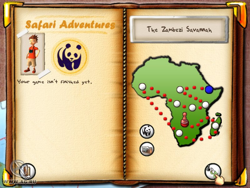 WWF Safari Adventures: Africa - кадр 8