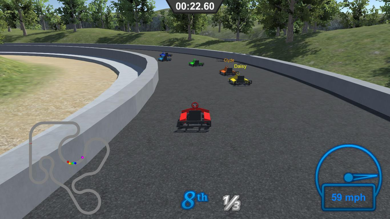 Xenon Kart Racing (itch) - кадр 11