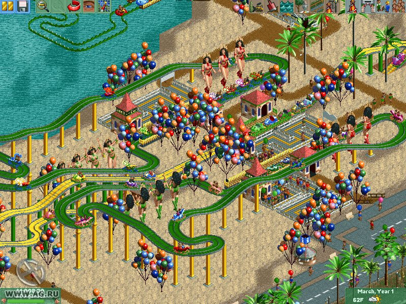 RollerCoaster Tycoon 2: Wacky Worlds - кадр 3