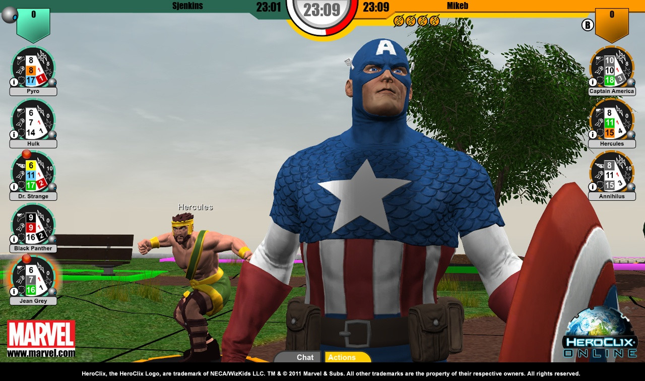 HeroClix Online - кадр 2