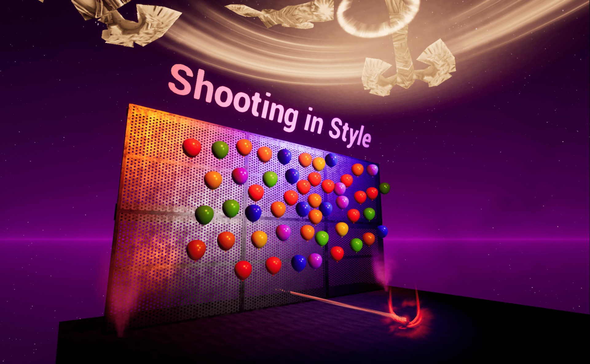 Shooting in Style - VR Game (itch) - кадр 11