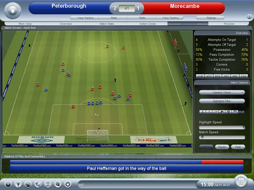 Championship Manager 2008 - кадр 9