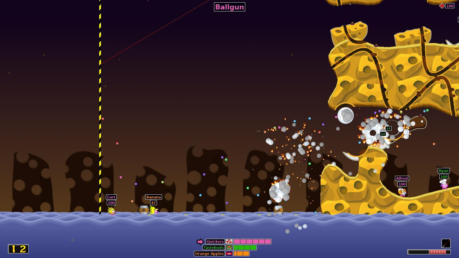 Hedgewars (itch) - кадр 2