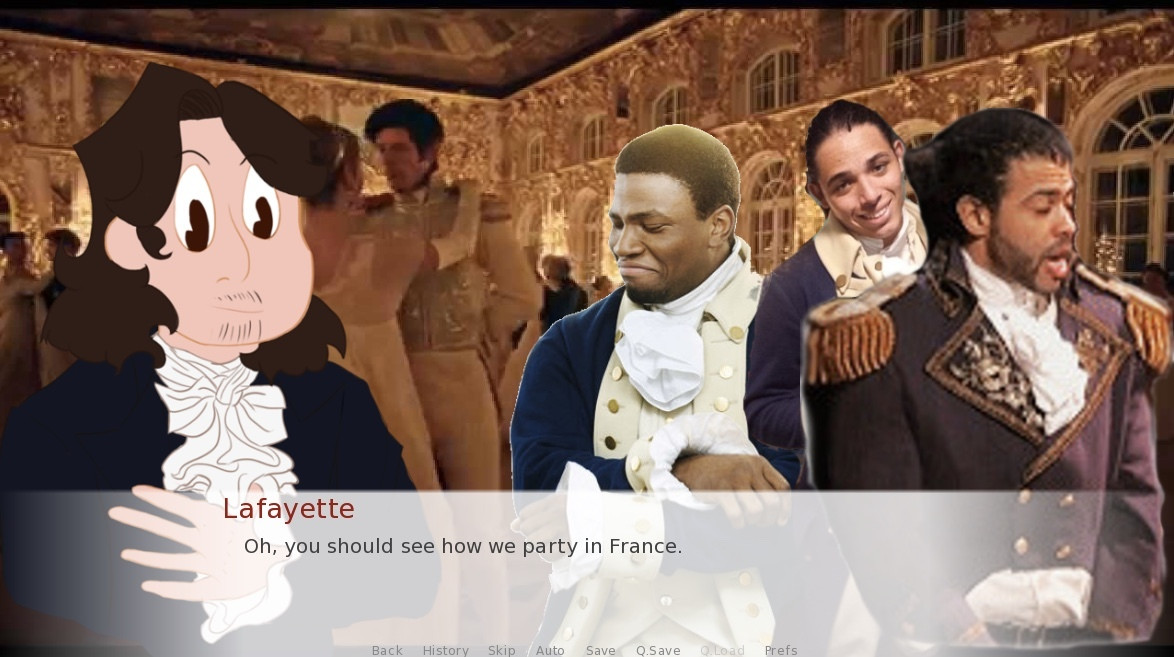 Hamilton: The Dating Sim (itch) - кадр 2