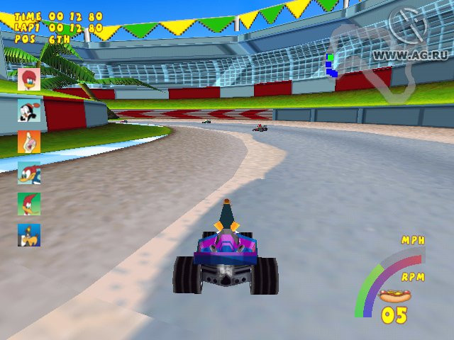 Woody Woodpecker Racing - кадр 13