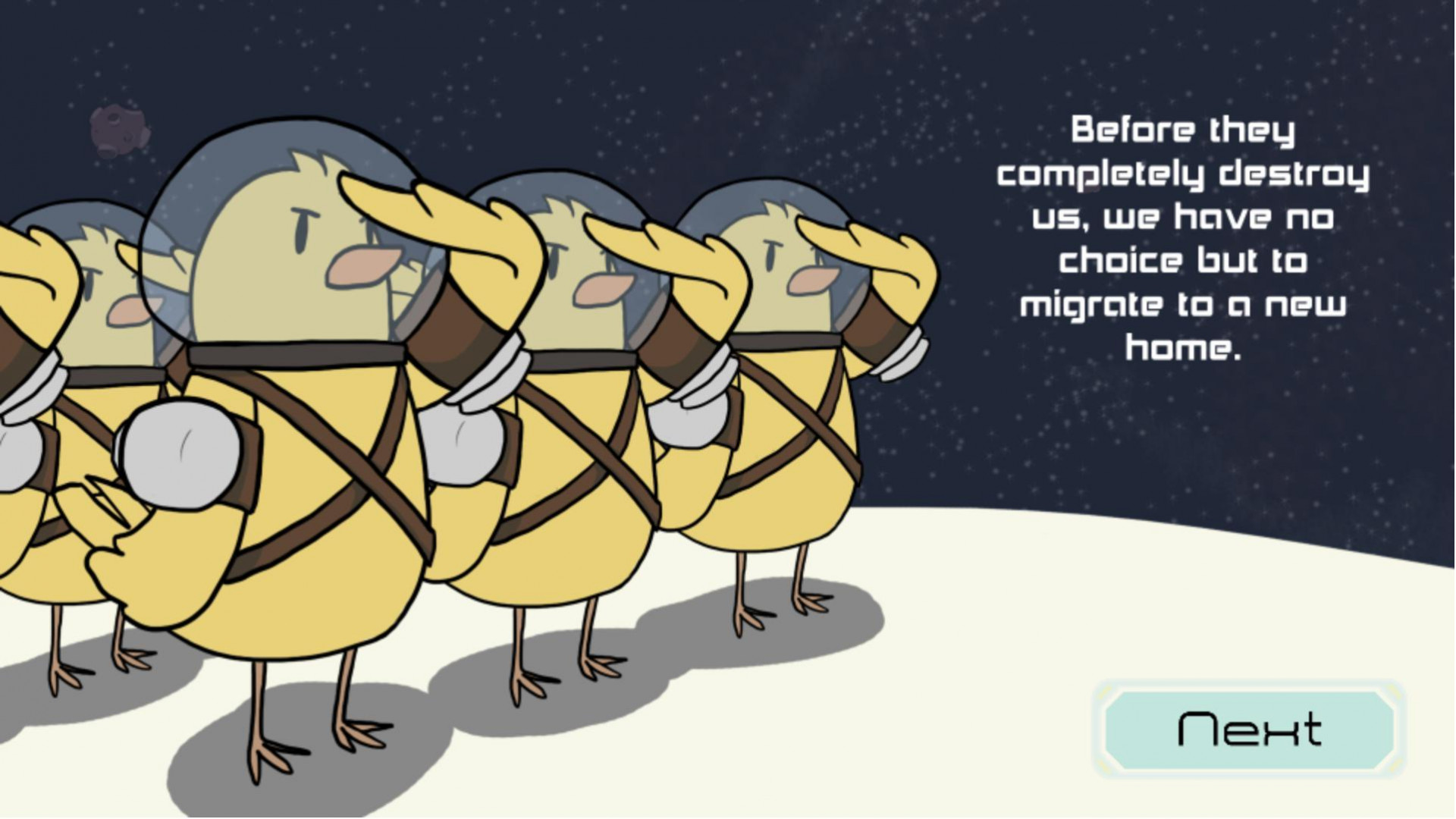 Space Bird Migration (itch) - кадр 2