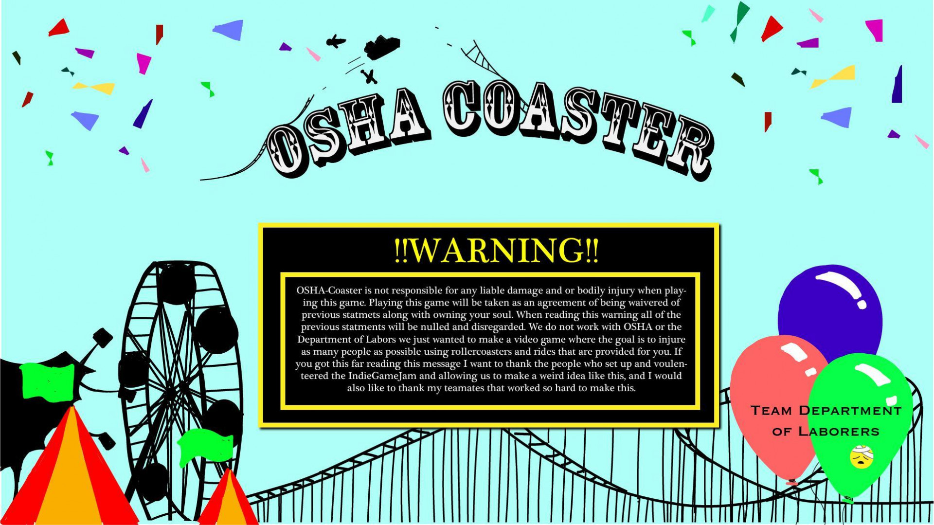 OSHA Coaster (itch) - кадр 1
