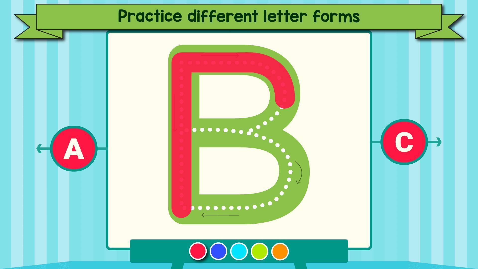 Alphabet Letters & Numbers Tracing Games for Kids (itch) - кадр 5