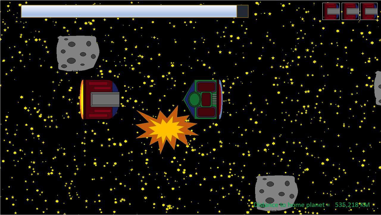 Asteroids Attack (Theta and Pi Software) (itch) - кадр 3