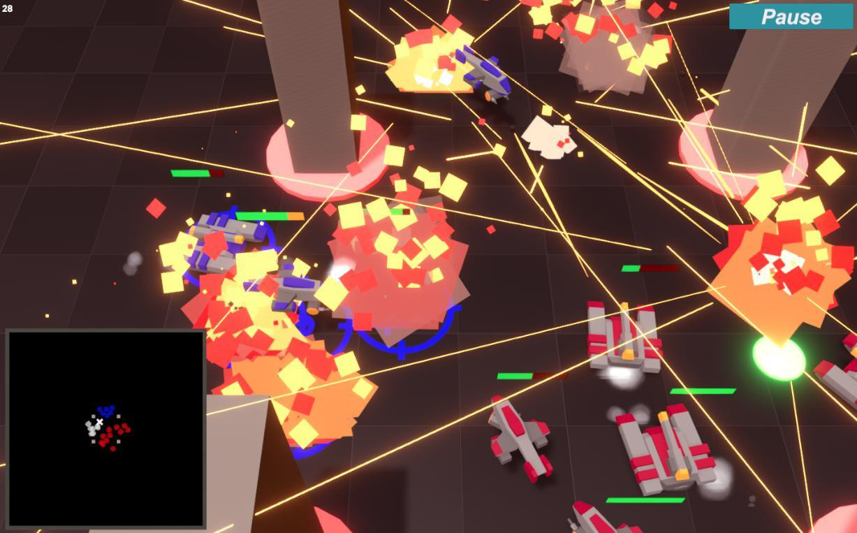 Neon Bot Battle (itch) - кадр 3