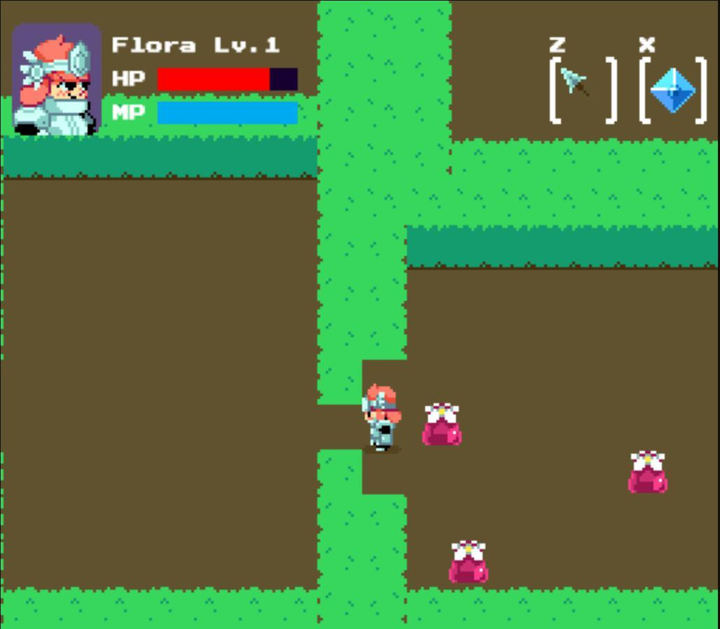 Dungeon of Flowers (threesided) (itch) - кадр 2