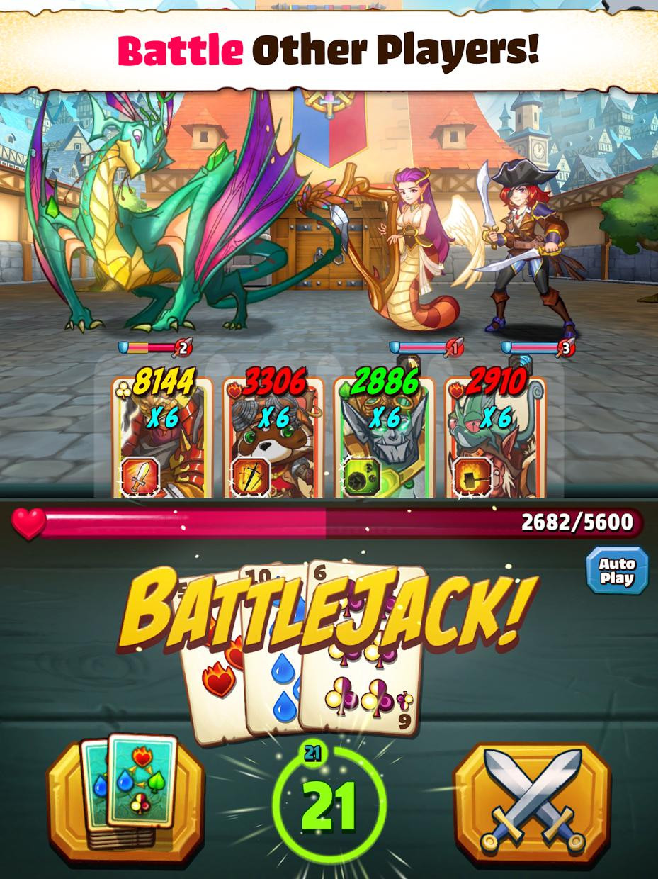 Battlejack: Blackjack RPG - кадр 11