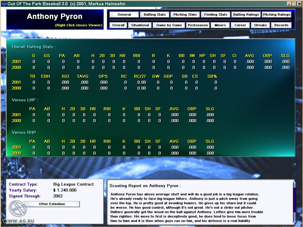 Out of the Park Baseball 3 - кадр 7