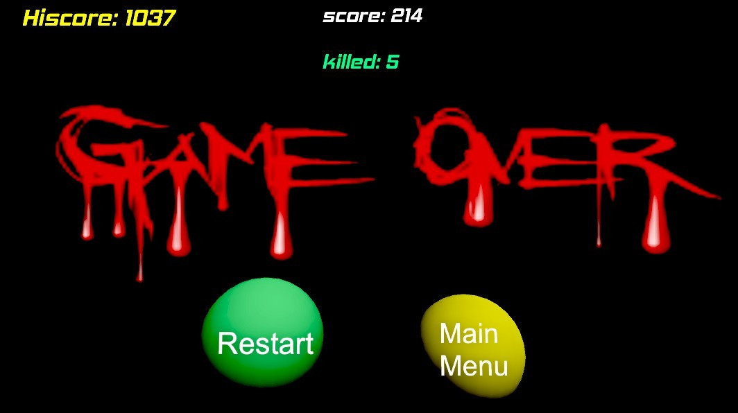 Leap Motion Zombie Shooter (itch) - кадр 9