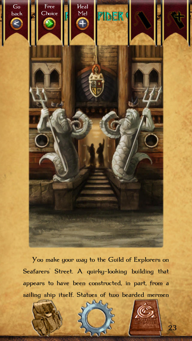 Gamebook Adventures 7: Temple of the Spider God - кадр 4